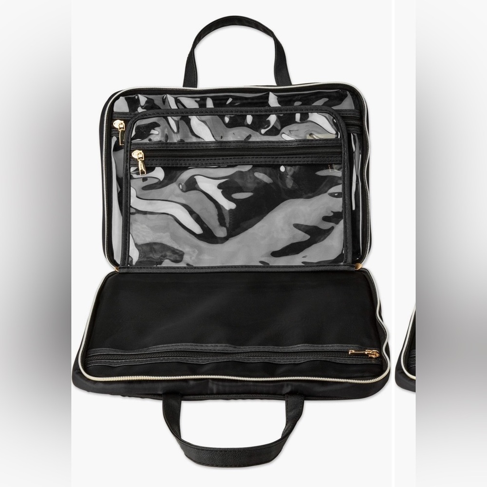 Black Kestrel Travel Cosmetics Case EUC